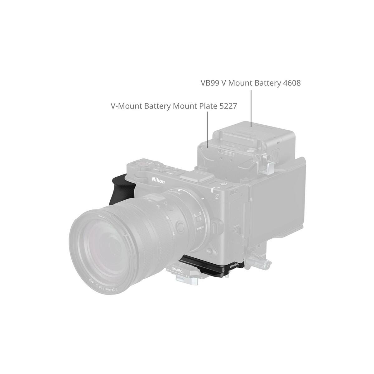 VB99 V Mount Battery 4608  
V-Mount Battery Mount Plate 5227  
Nikon TZ-2  
DUF  
1st w  
1 Smolling Smely