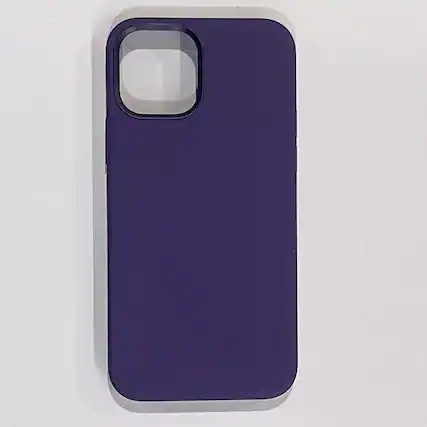 Front. Kitcheniva - Premium Silicone Phone Cover For iPhone 12 Pro Mulberry - Mulberry.