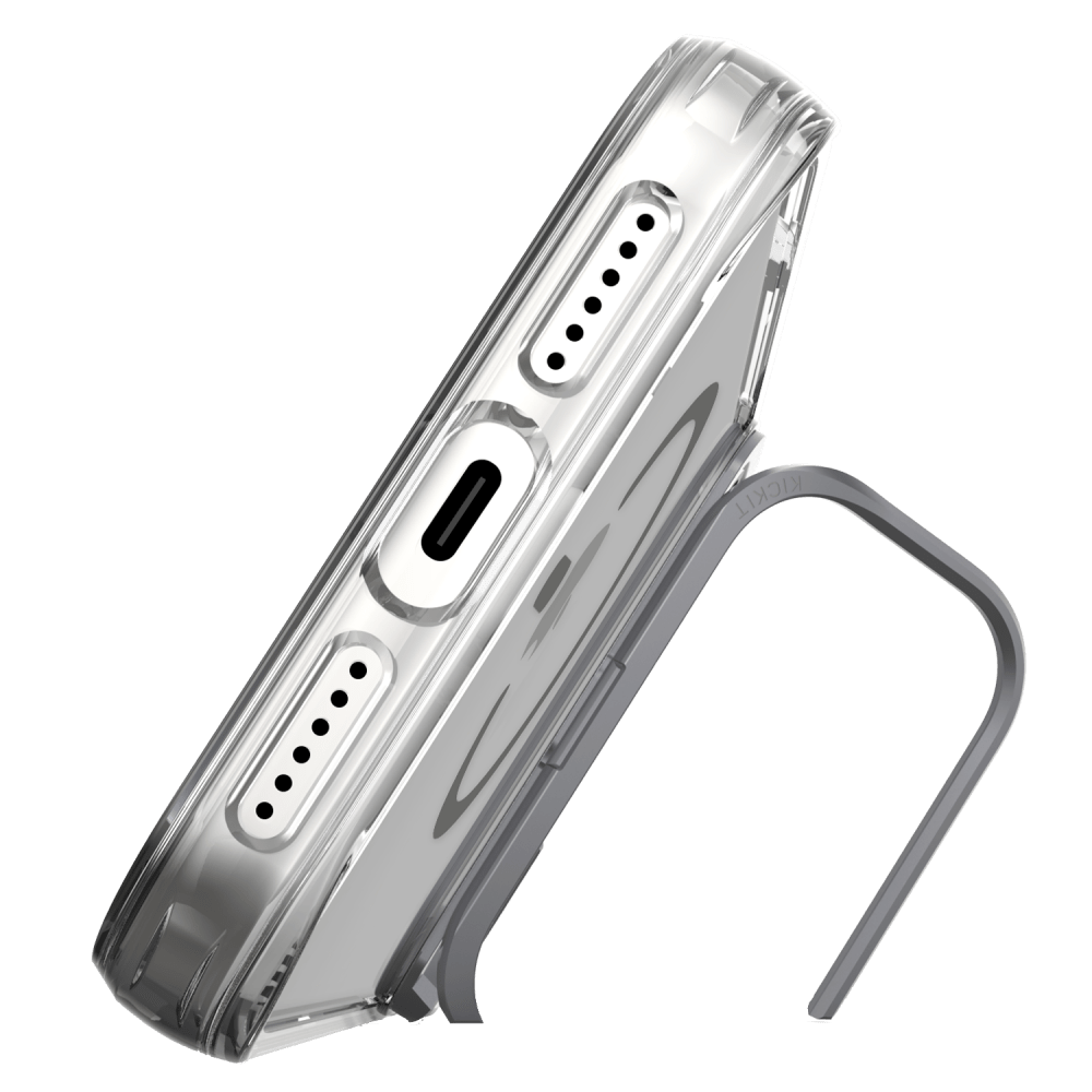 Alt View 8. Prodigee - Kick It MagSafe Case for Apple iPhone 18 Pro / 17 Pro - Clear.