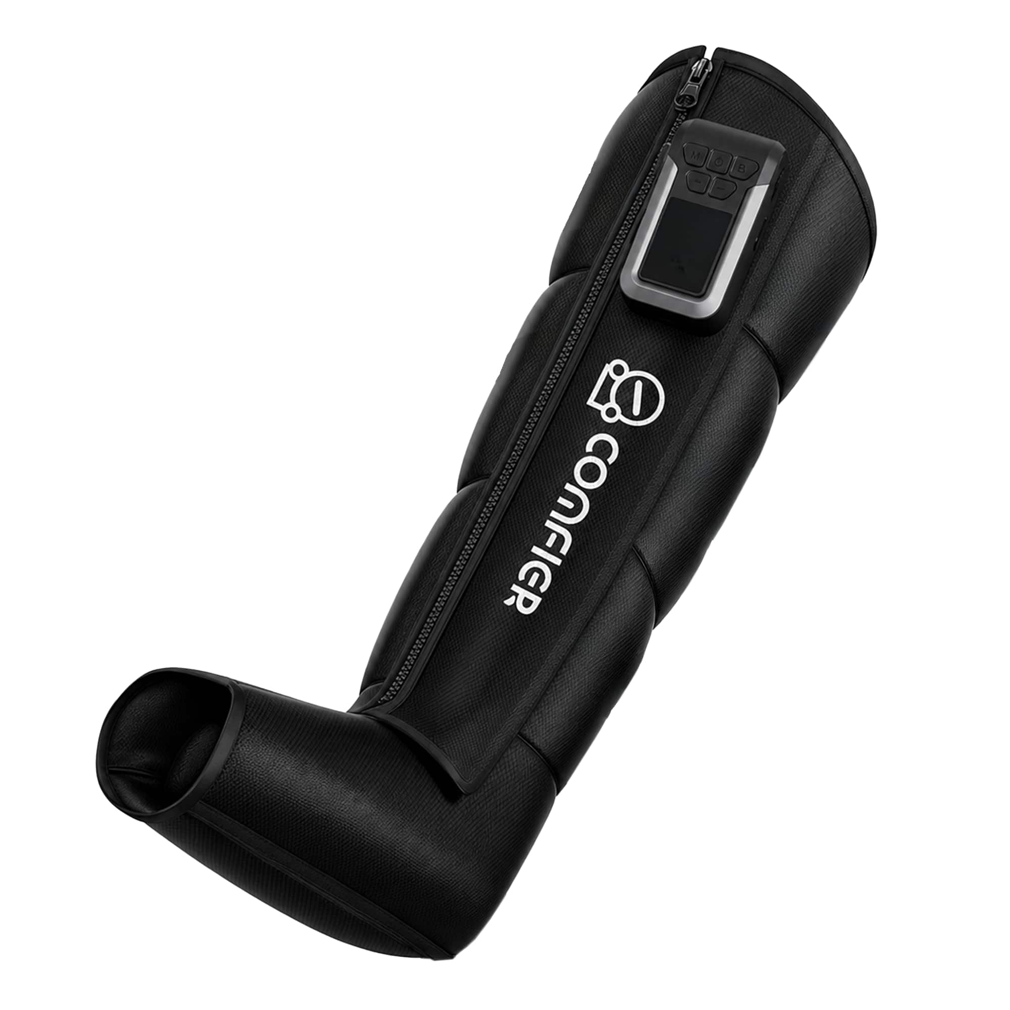 Comfier - Professional Cordless Leg Compression Massager Boots - Black