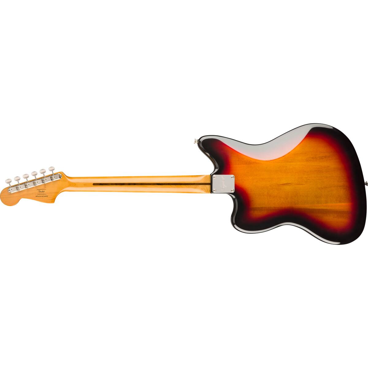 Alt View 2. Squier - Squier Classic Vibe '60s Jazzmaster Electric Guitar, Indian Laurel Fingerboard, 3-Tone Sunburst.
