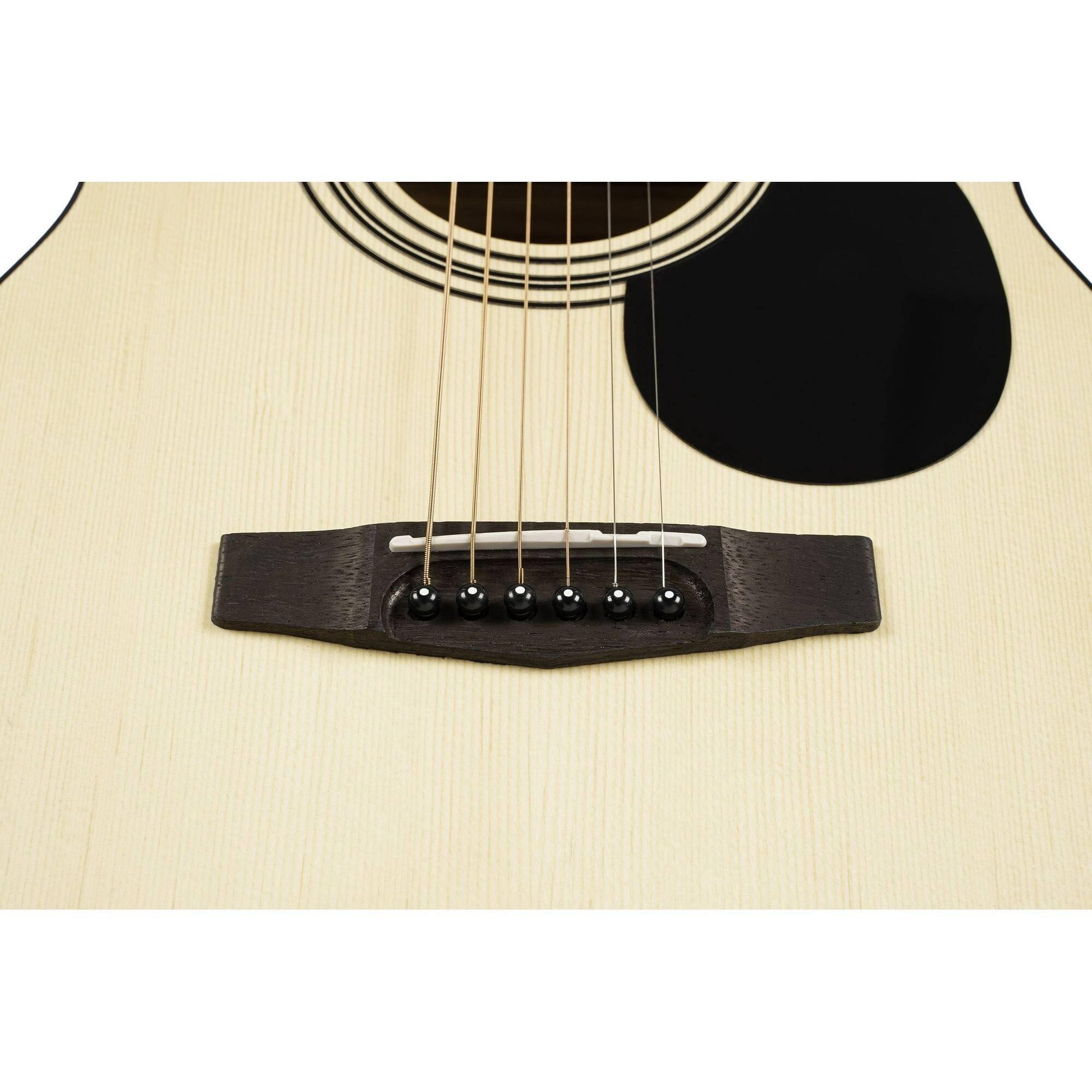 Alt View 4. Cort - Cort AF510OP Standard Series Acoustic Concert Guitar. Open Pore Natural - Natural.