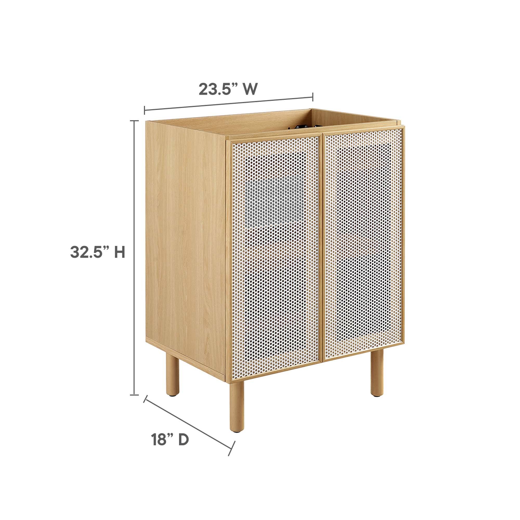 23.5" W x 32.5" H x 18" D