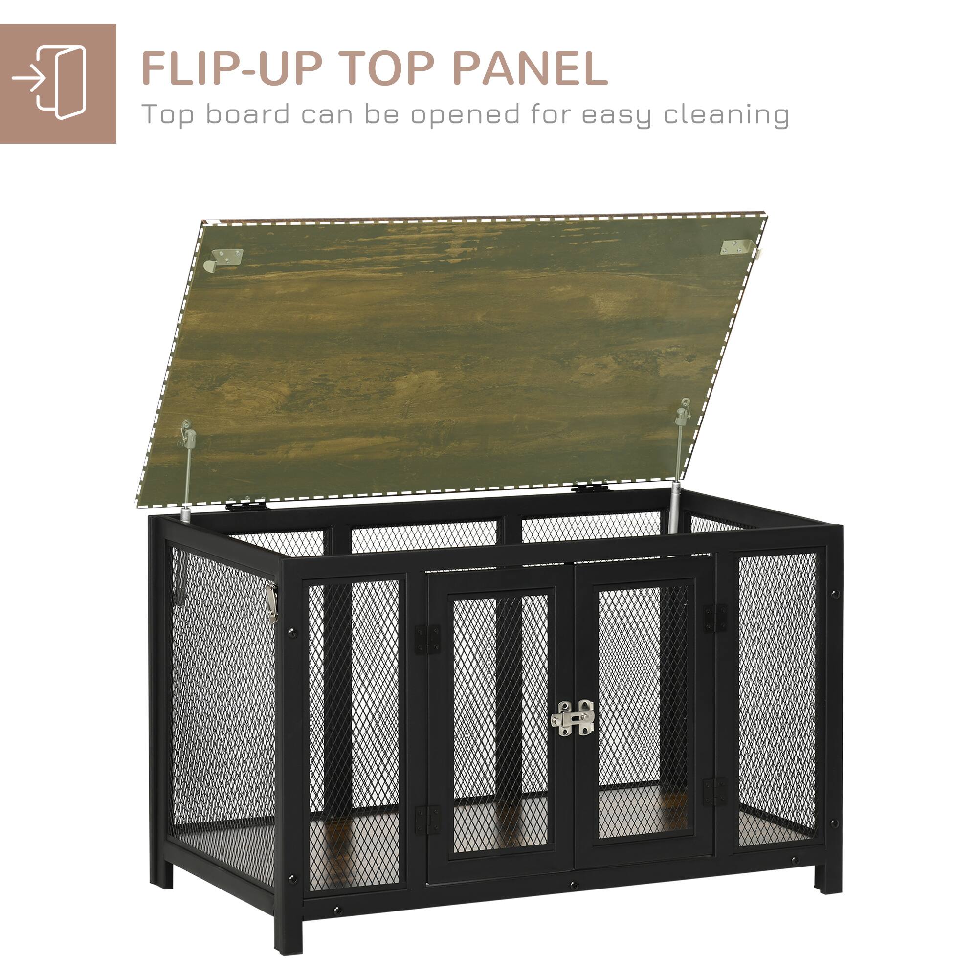 FLIP-UP TOP PANEL  
Top board can be opened for easy cleaning