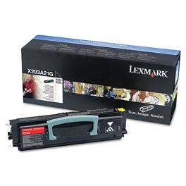 Lexmark - X203A11G Return Program 2,500 Page-Yield Toner - Black