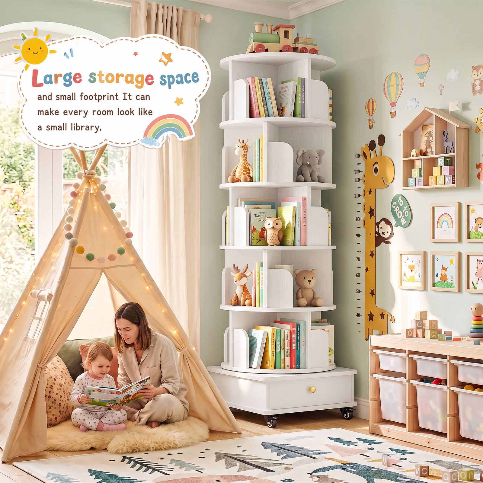 Large storage space and small footprint. It can make every room look like a small library.

Titusel Kolo
INCOMOTX

MOLER-HE
1.30 200- 100- 110- 90- 90- 40- 70- 60- 50-  -