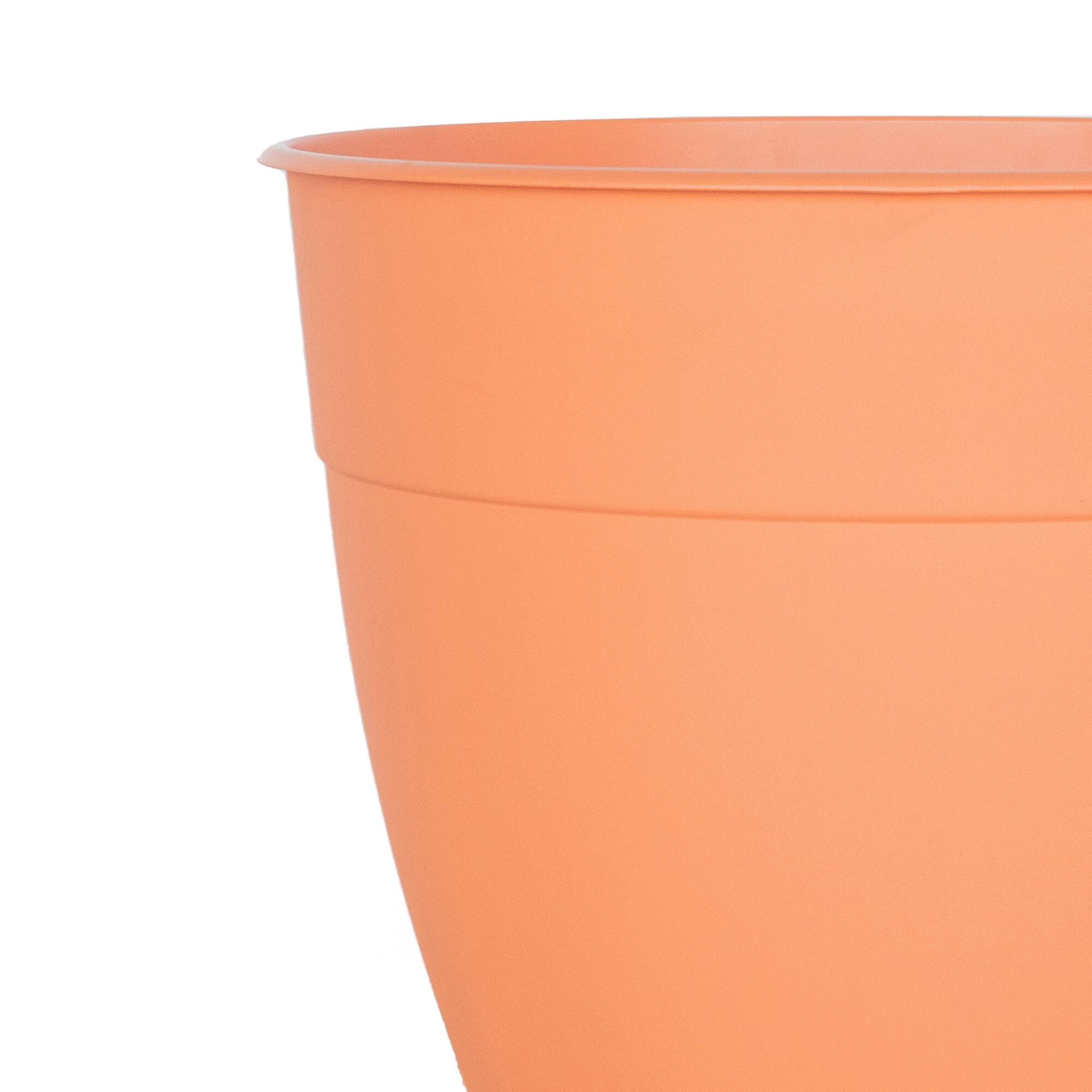 Alt View 2. Bloem - Coral 12" - Dayton Pot Planter.