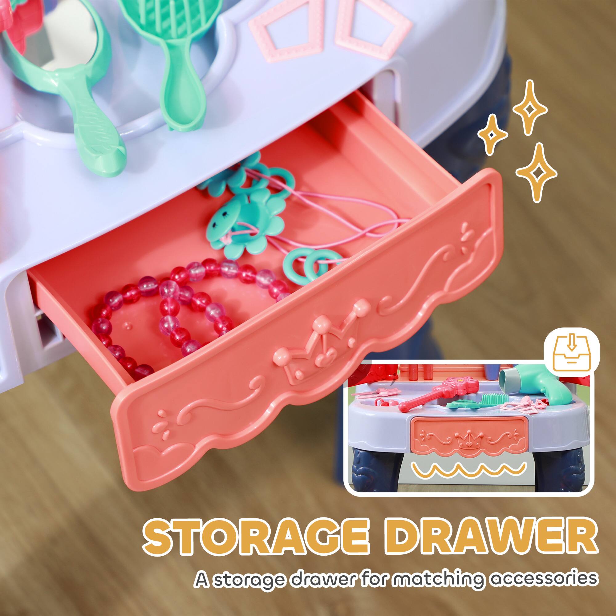 STORAGE DRAWER  
A storage drawer for matching accessories