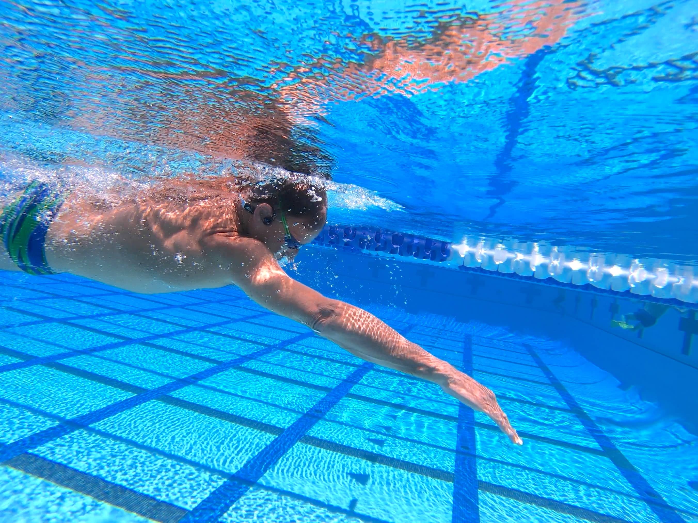 Alt View 16. H2O Audio - TRI 2 Multi-Sport Waterproof Bone Conduction Headphones with MP3 Player and Bluetooth Connectivity - Black.