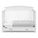 Alt View 14. Graco - Benton 5-in-1 Convertible Crib with Drawer - White.