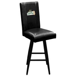 DreamSeat - Milwaukee Bucks 2021 NBA Finals Champions Swivel Bar Stool 2000 - Black