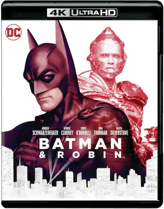 Front. Batman & Robin - 4K Blu-Ray.