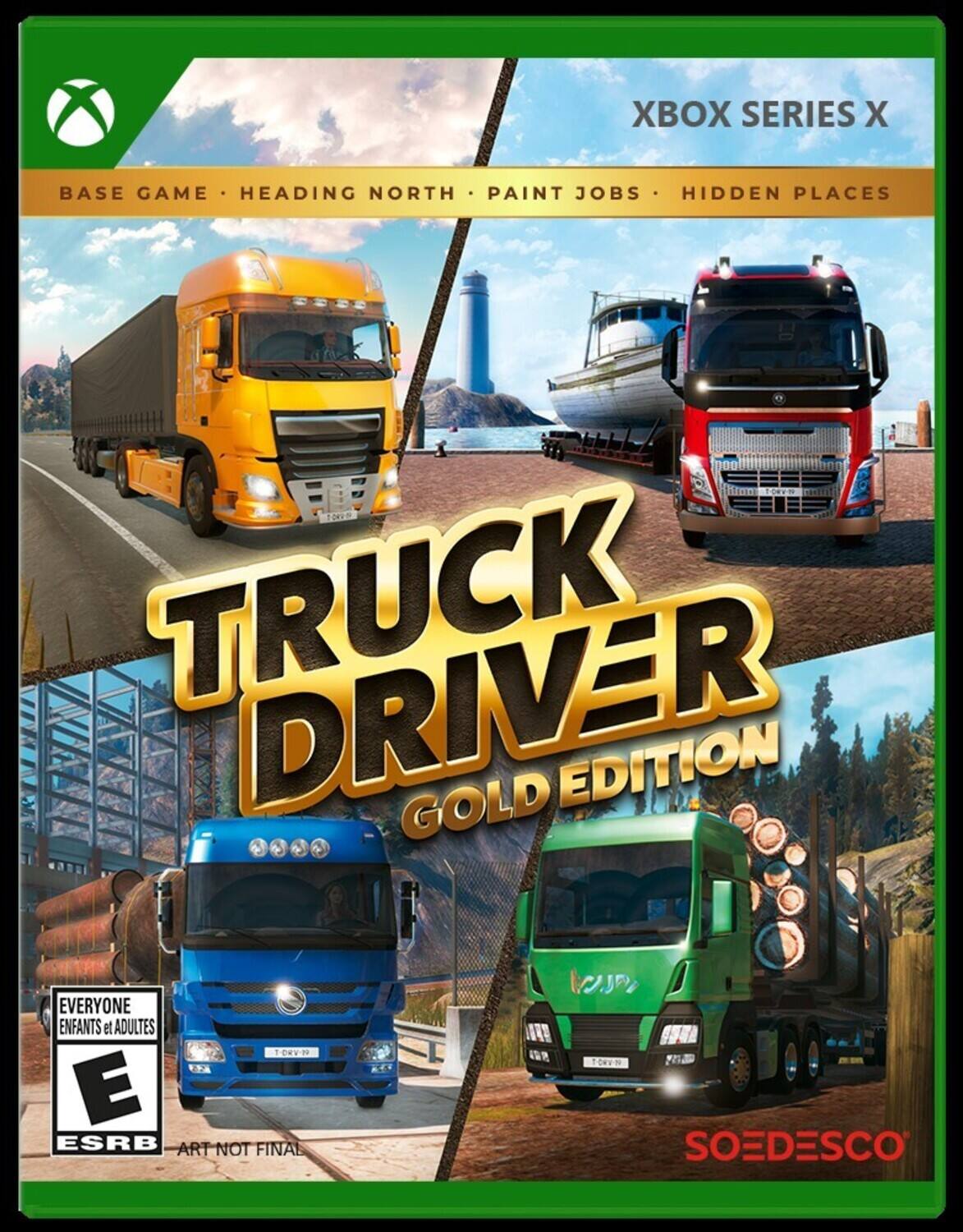 Truck Driver Gold Edition for Xbox Series X - VIDEOGAMES - Xbox Series X
