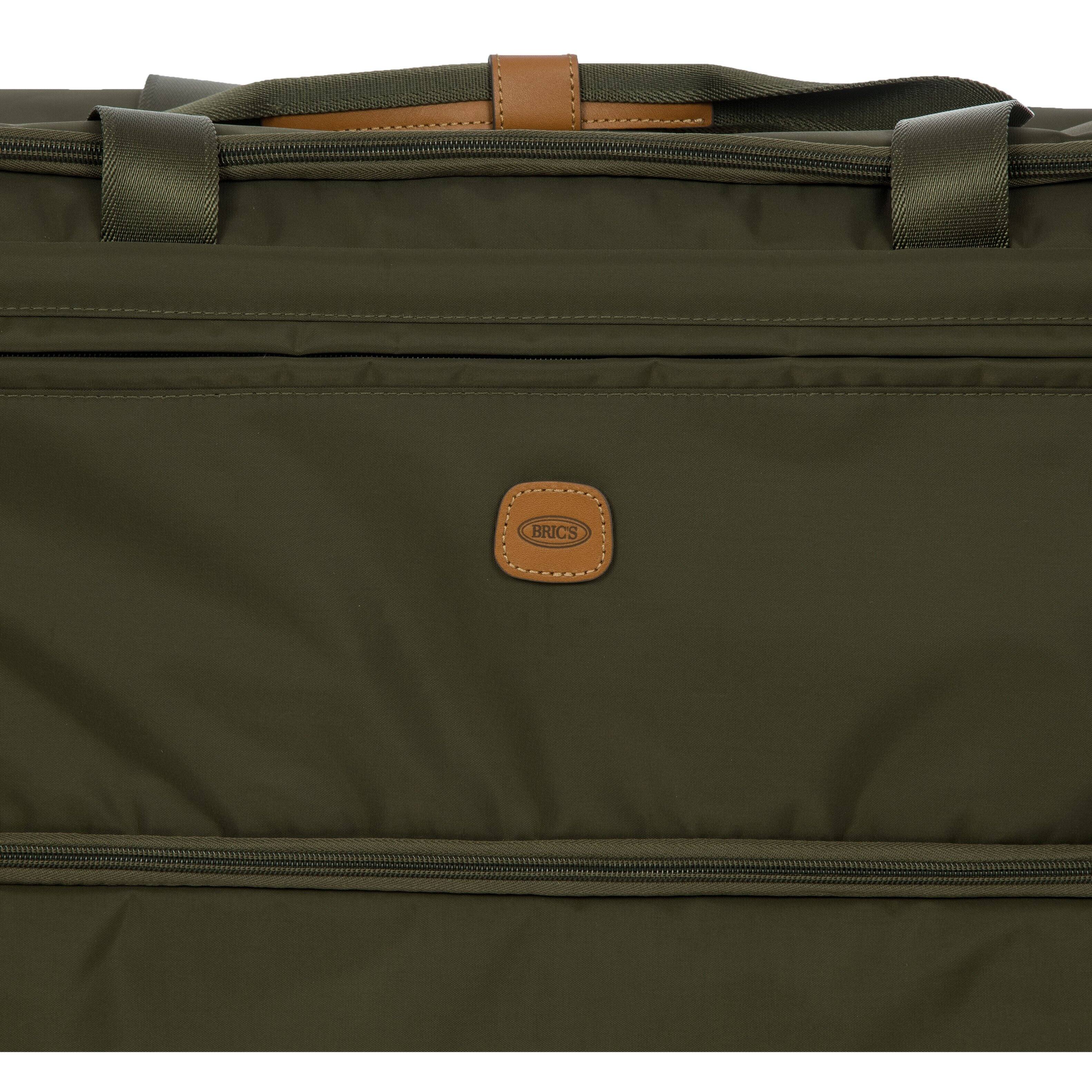 Alt View 4. Bric's - X-travel 30" Rolling Shoe Duffle - Olive.