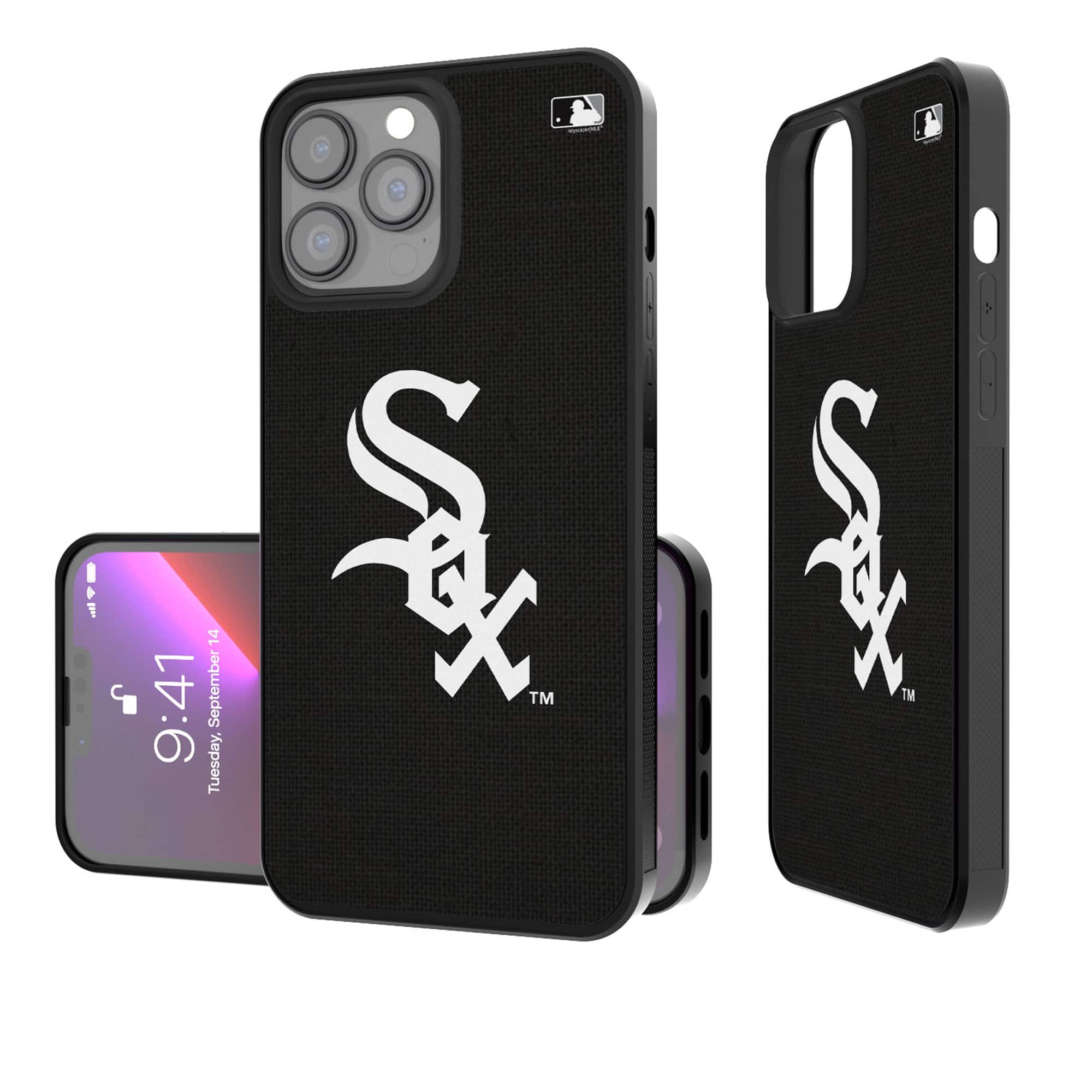 Keyscaper - MLB - Chicago White Sox iPhone Solid Design Bump Case - 15 - Multicolor price history on PriceWatchPro