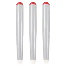 Front. Unique Bargains - 3pcs Touch Infrared Screen Pen Whiteboard Optical Stylus Pens for Smart Education Electronic Whiteboard Presentations - Red.