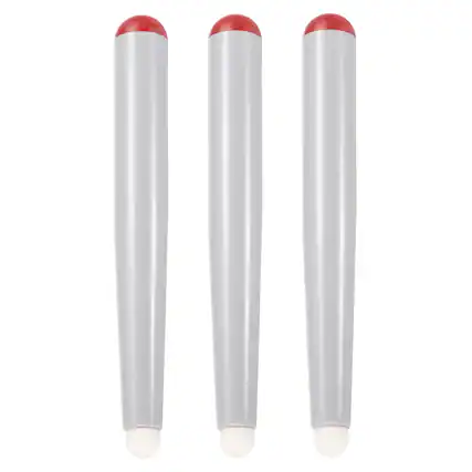 Front. Unique Bargains - 3pcs Touch Infrared Screen Pen Whiteboard Optical Stylus Pens for Smart Education Electronic Whiteboard Presentations - Red.