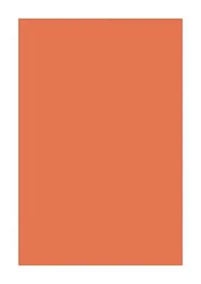 Front. Southwest School Supply - Spectra Deluxe Bleeding Art Tissue, 20" x 30", 24 Sheets/Pack - Orange.