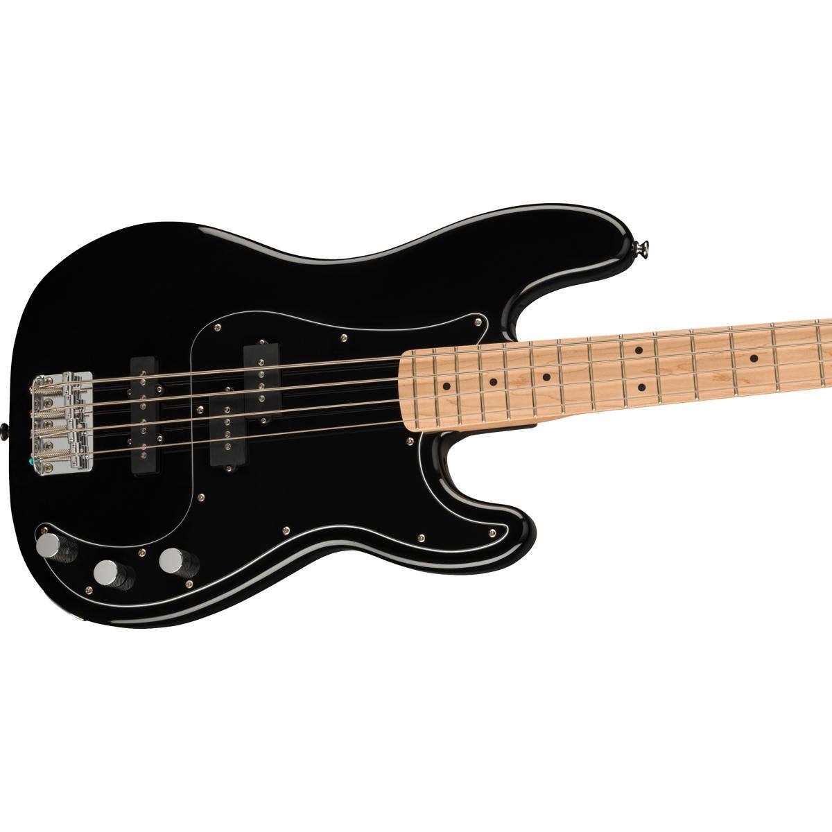 Alt View 5. Squier - Squier Affinity Series Precision Bass PJ Electric Guitar Pack with Rumble 15 120V Amplifier, Maple Fingerboard, Black.