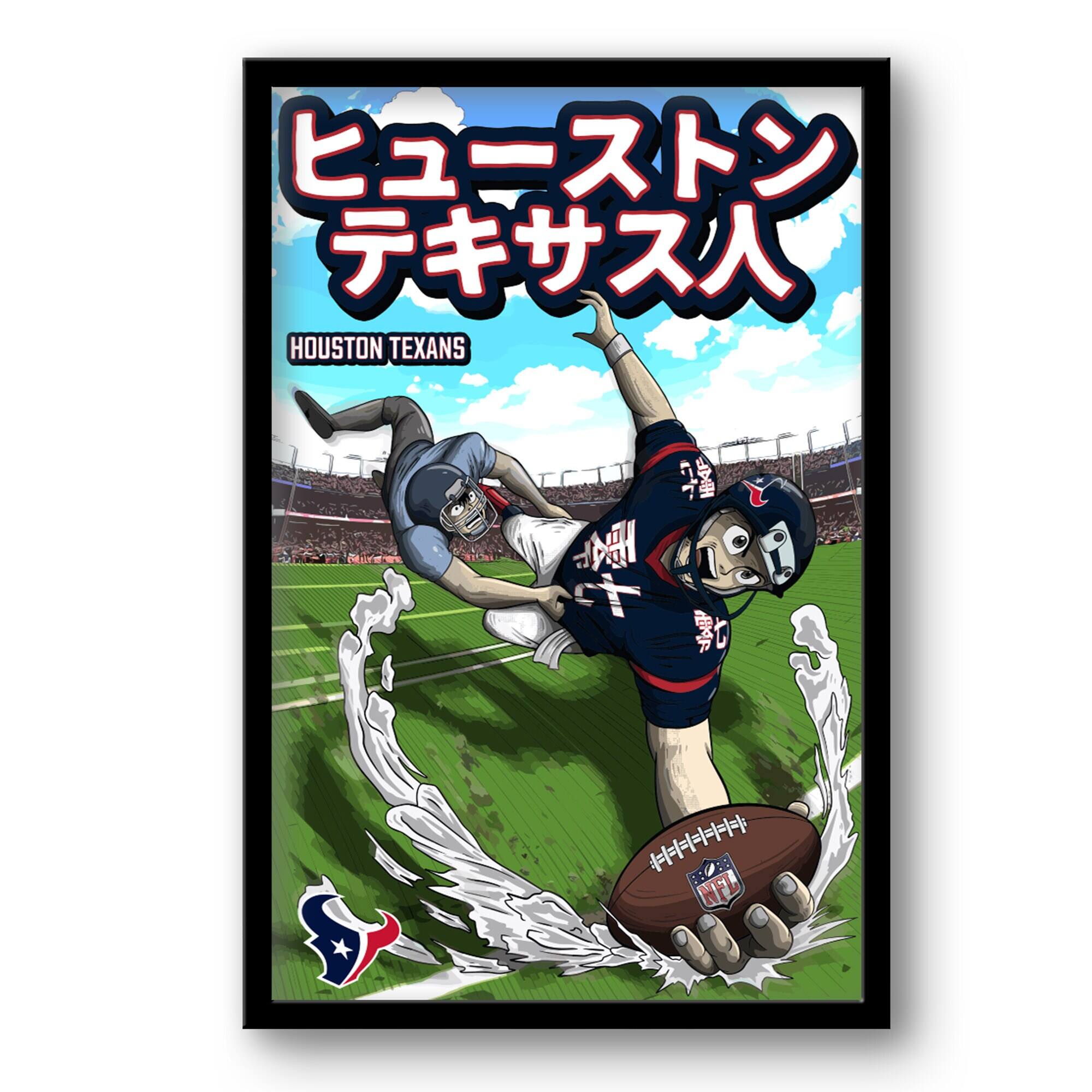 14" x 20" Framed Anime Art Print