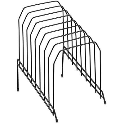 Front. Staples - Staples Metal Incline Sorter, Black (10855) - Black.