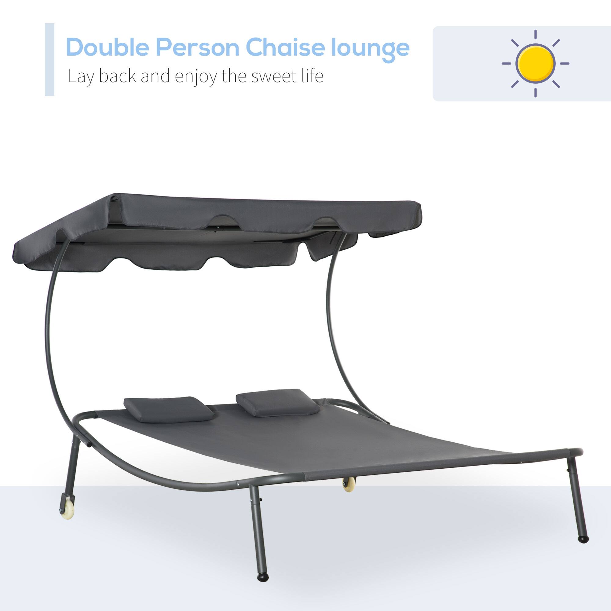 Double Person Chaise lounge
Lay back and enjoy the sweet life