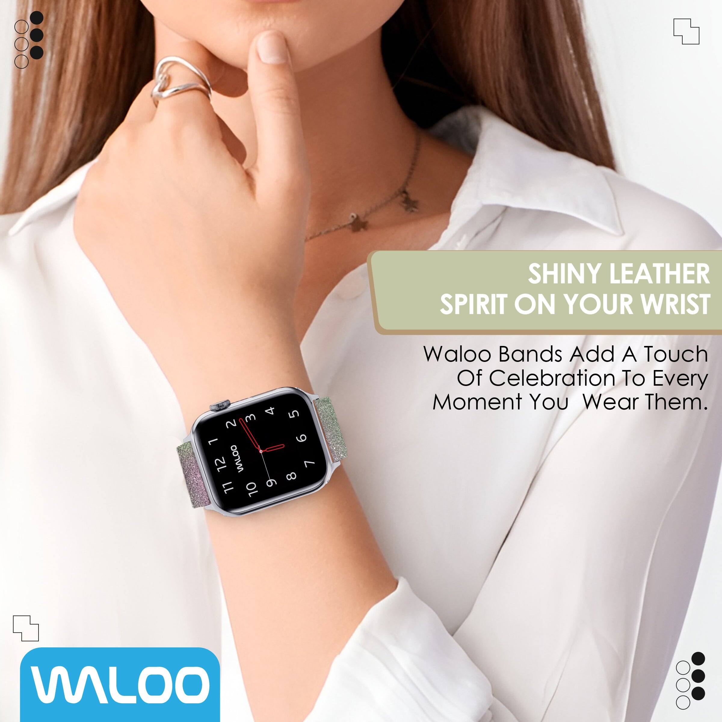 SHINY LEATHER SPIRIT ON YOUR WRIST

Waloo Bands Add A Touch Of Celebration To Every Moment You Wear Them.

MALOO