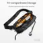 Tri-compartment Storage Efficiently organize and secure your essentials. tomtoc - 1 - kt Volume: 3.5L