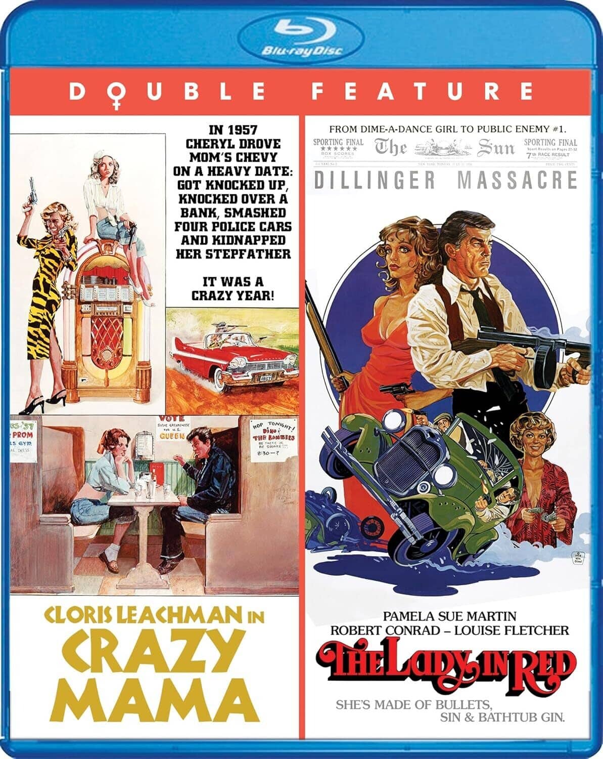 Crazy Mama / The Lady in Red   - BLU-RAY price history on PriceWatchPro