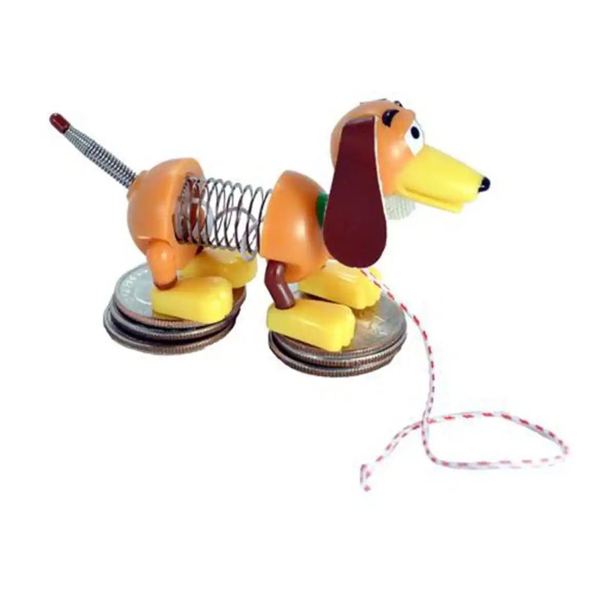 Alt View 10. Disney - Worlds Smallest Slinky Dog Mini Retro Toy - Red.