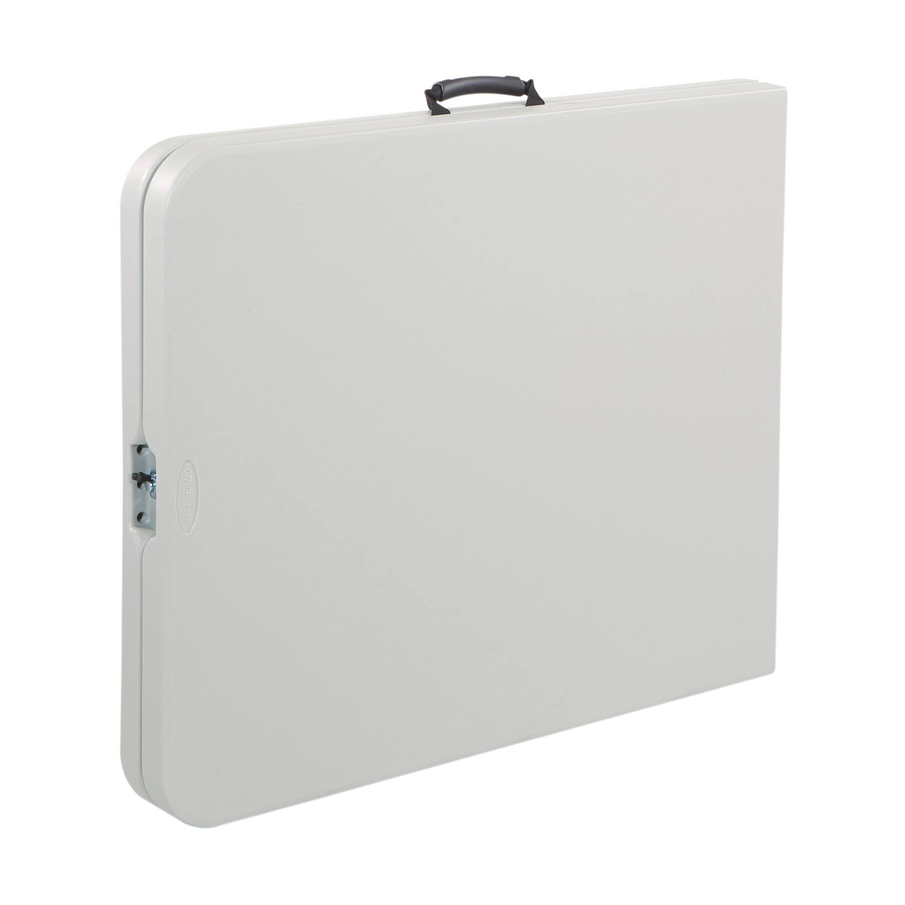 Alt View 1. Office Star Products - 6' Center Fold Multi Purpose Table - Light Grey.