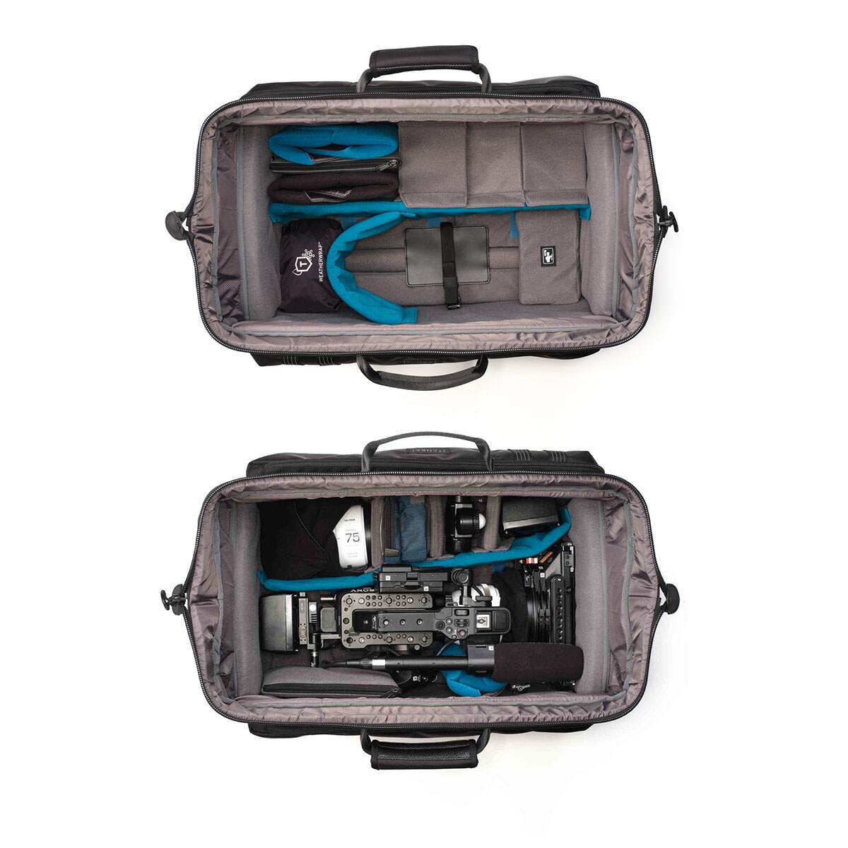 Alt View 1. Tenba - Tenba Cineluxe v2 Roller 24 for Professional Camcorders, Cinema Cameras and ENG Rigs, Black.