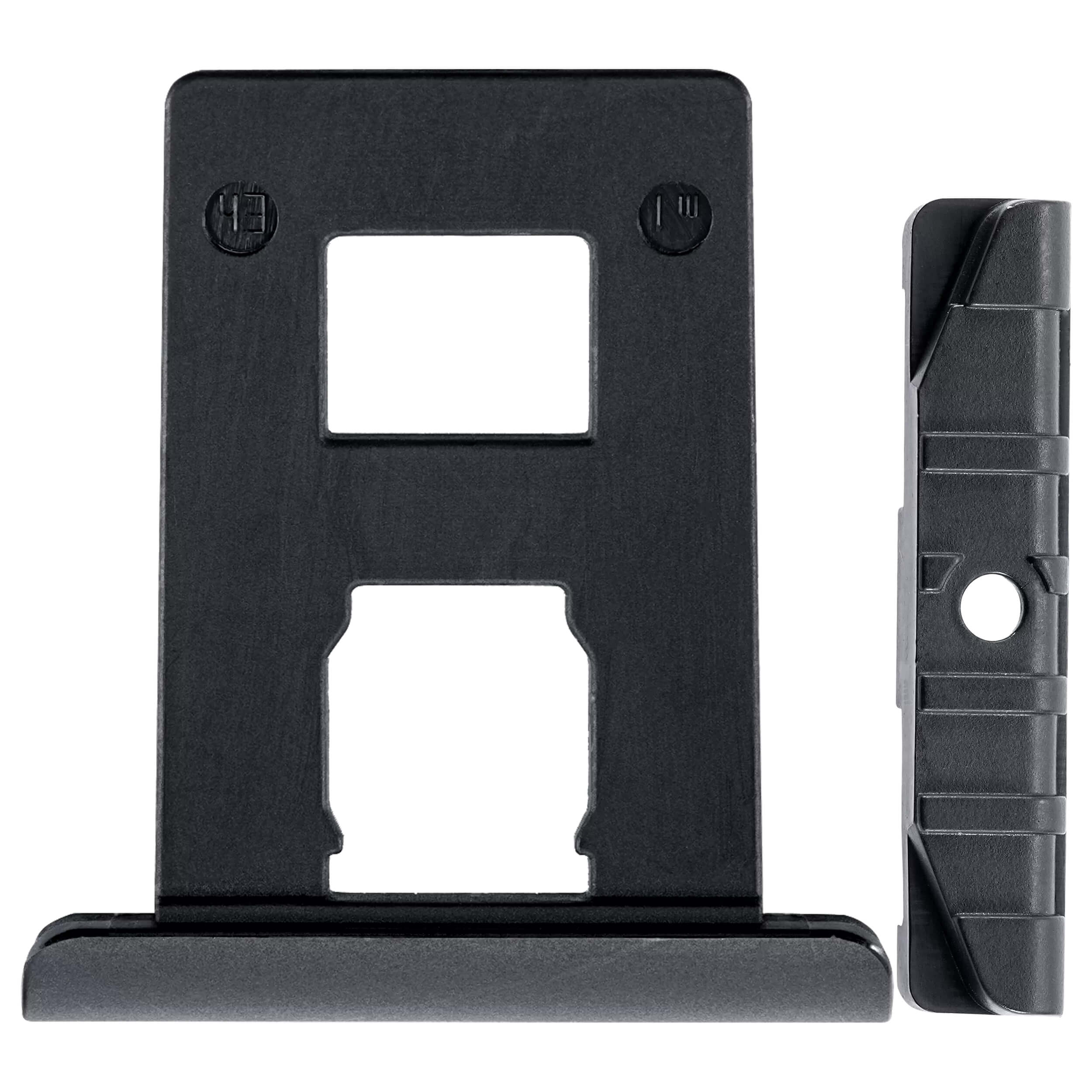 Alt View 1. MobileSentrix - Game Card Tray + Card Holder Replacement Compatible For Nintendo Switch OLED - Black.