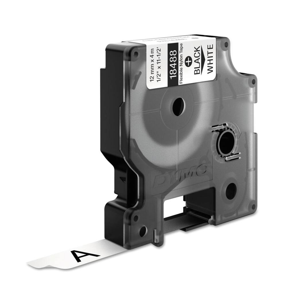 12 mm x 4 m  
1/2" x 11-1/2"  
18488  
Flexible Nylon Tape  
BLACK + WHITE  
DUMO