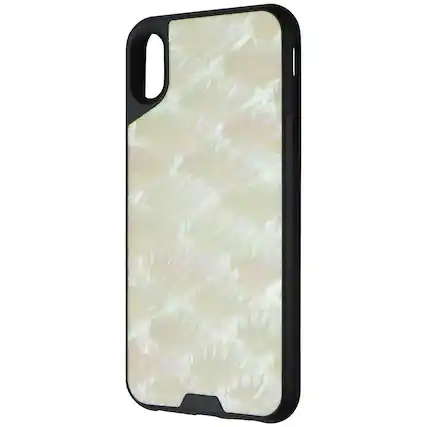 Front. Mous - Mous Limitless 2.0 Case for Apple iPhone XS Max - Black/Shell White - Multicolor.
