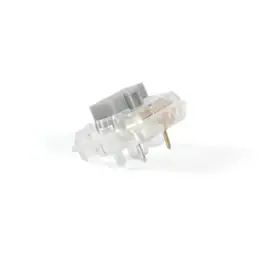 Pro Link Techs - Silver Crystal Low Profile Stem Switches - White