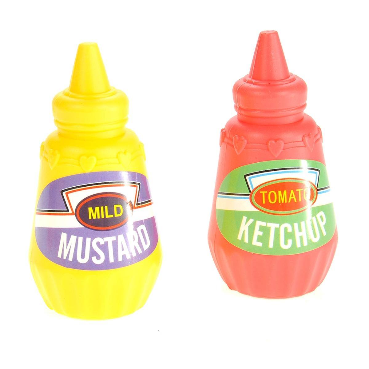 Mild Mustard  
Tomato Ketchup