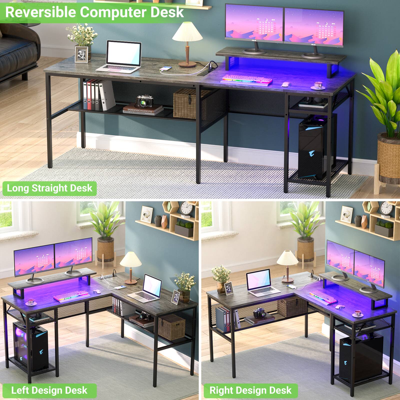 Reversible Computer Desk

Long Straight Desk

Left Design Desk

Right Design Desk