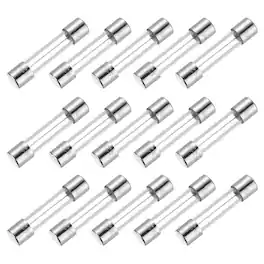 Unique Bargains - 12A 250V 5x20mm Time Delay Glass Fuse UL Listed Slow Blow Fuse for Home Appliances 15pcs
