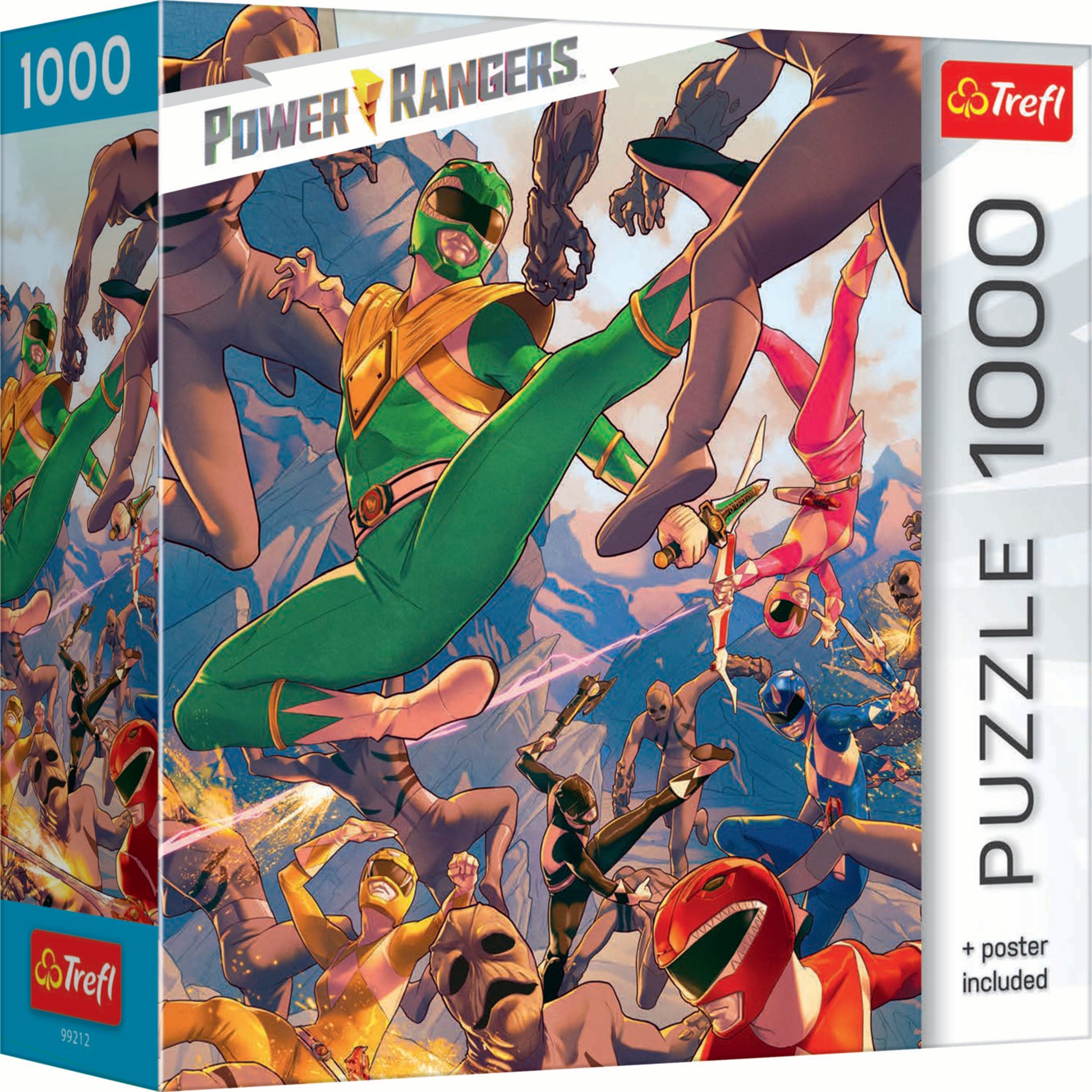 Trefl - Kids Power Rangers - In the Heat of Battle 1000 Piece Puzzle