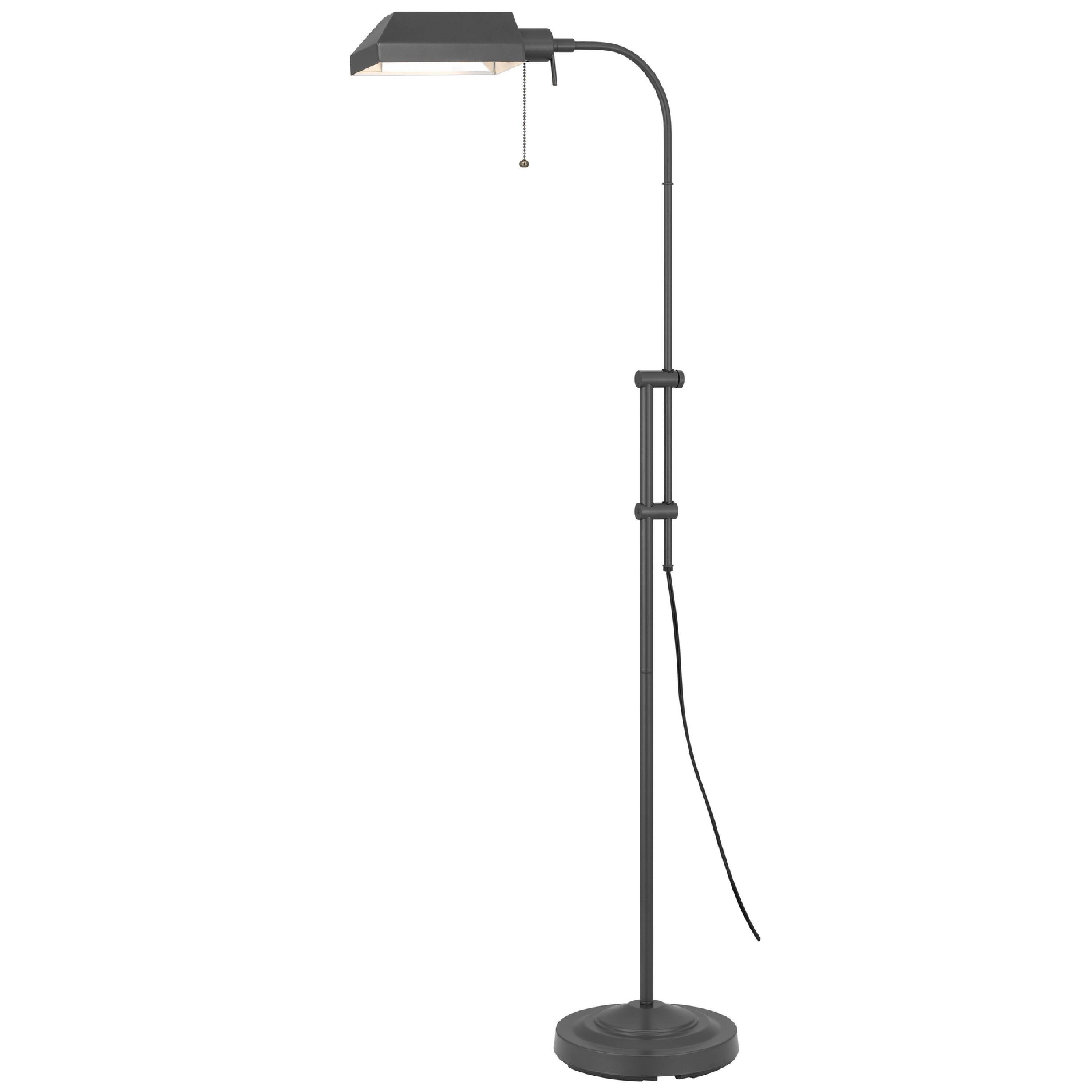Manhattan Lane Arc Floor Lamp with Pull Chain, 42 58 Inch Adjustable ...