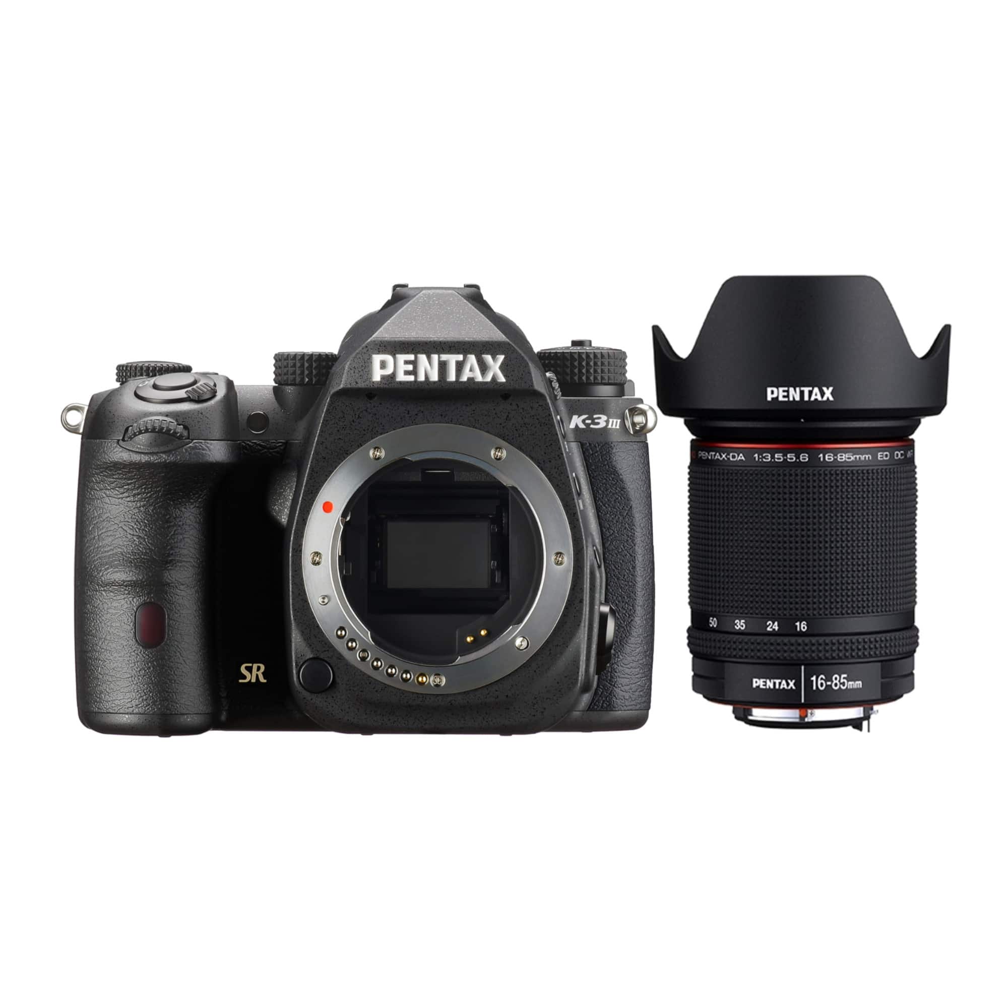 Pentax - K-3 Mark III Camera Body (Black) with DA 16-85mm Lens