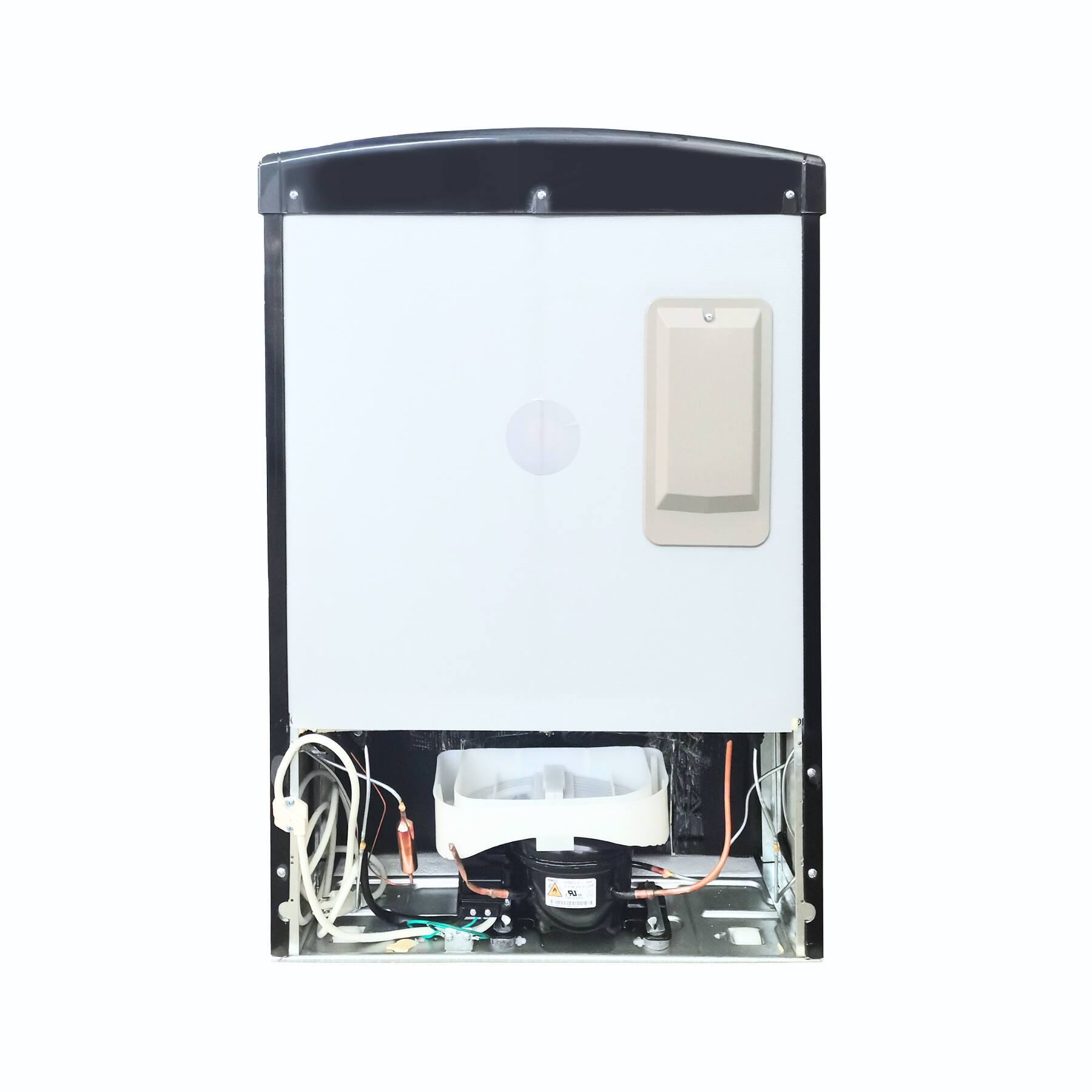 Alt View 10. Conserv - Conserv 3.2 cu. ft. Retro Mini Refrigerator Convertible Freezer Frost Free 110V - Black.