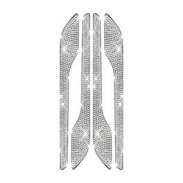Digipower - Rhinestone Door Handle Covers for Tesla Model 3 & Y - 4-Piece Peel-and-Stick Trim