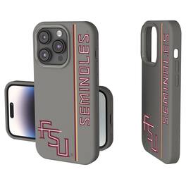 Keyscaper - NCAA - Florida State Seminoles iPhone Soft Touch Case - 14 - Gray