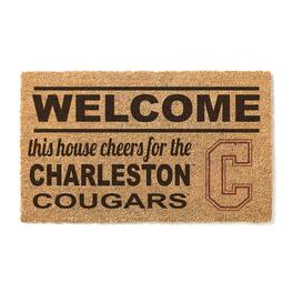 Jardine - Charleston Cougars 18" x 30" Welcome Doormat - Brown