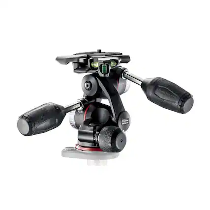 Front. Manfrotto - Manfrotto XPRO 3 Way Quick Release Head with Retractable Levers.