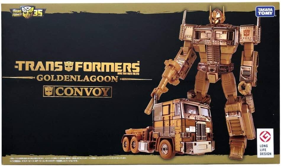 TRANSFORMERS 35  
GOLDENLAGOON  
CONVOY  
TAKARA TOMY  
LONG LIFE DESIGN