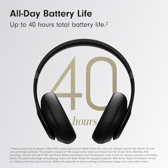 Beats Studio Pro Wireless Noise Cancelling Over the Ear Headphones Beats Studio Pro Wireless Noise Cancelling Over the Ear Headphones