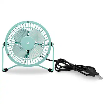 Front. GPX - GPX 4” USB Powered Desk Fan, AU25BU.